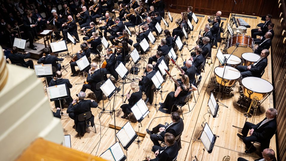 Symfonický orchestr Českého rozhlasu v Obecním domě | foto: Michal Fanta, SOČR Symfonický orchestr Českého rozhlasu v Obecním domě