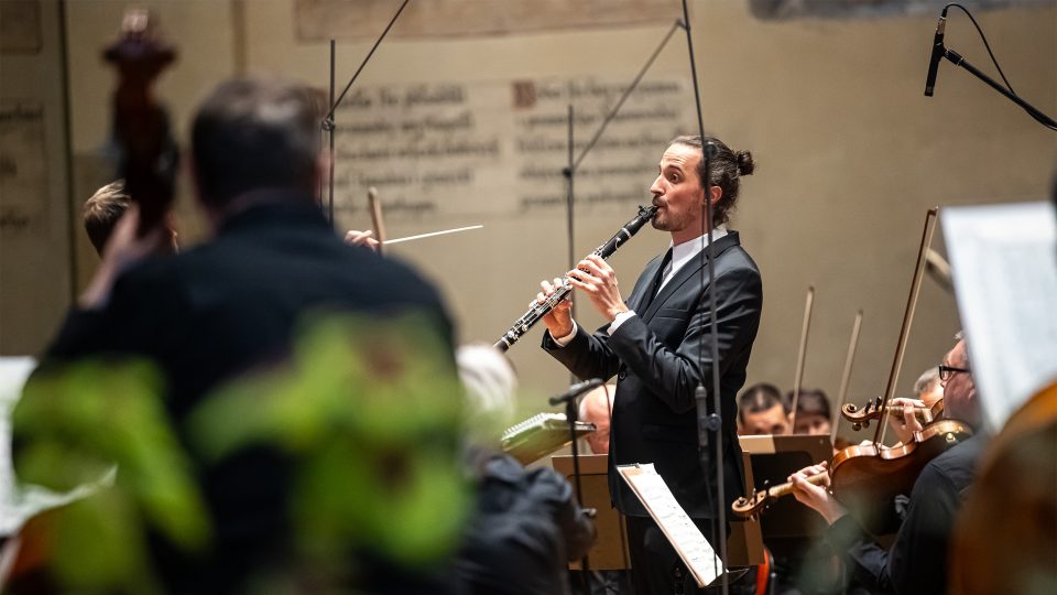 Johannes Schittler (klarinet) | foto: Matěj Komár, SOČR Johannes Schittler (klarinet)