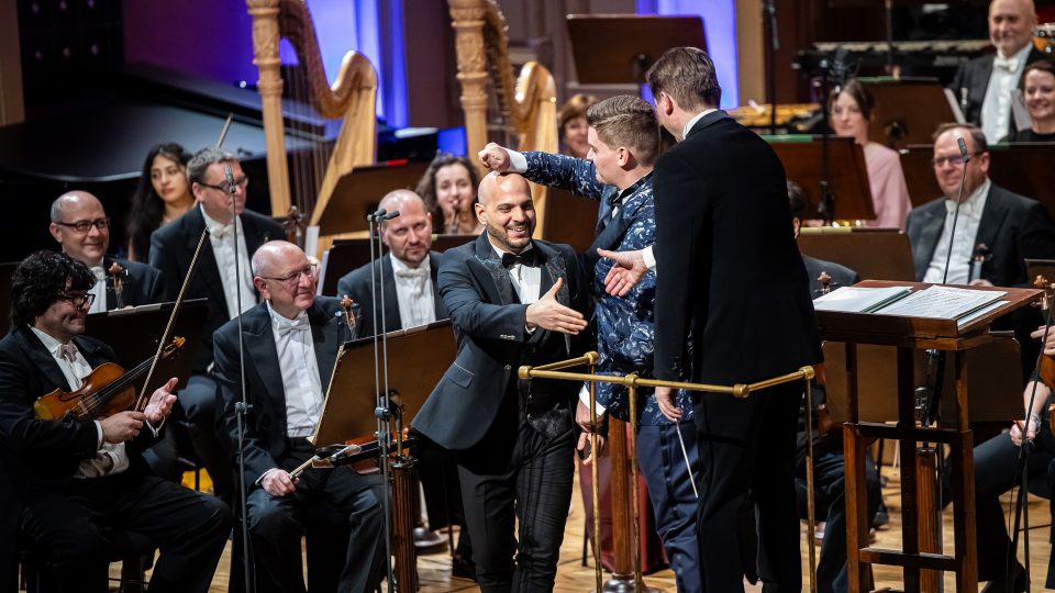 Novoroční koncert SOČRu a dirigent Jan Kučera, sólisté Daniel Matoušek a Ahmad Hedar