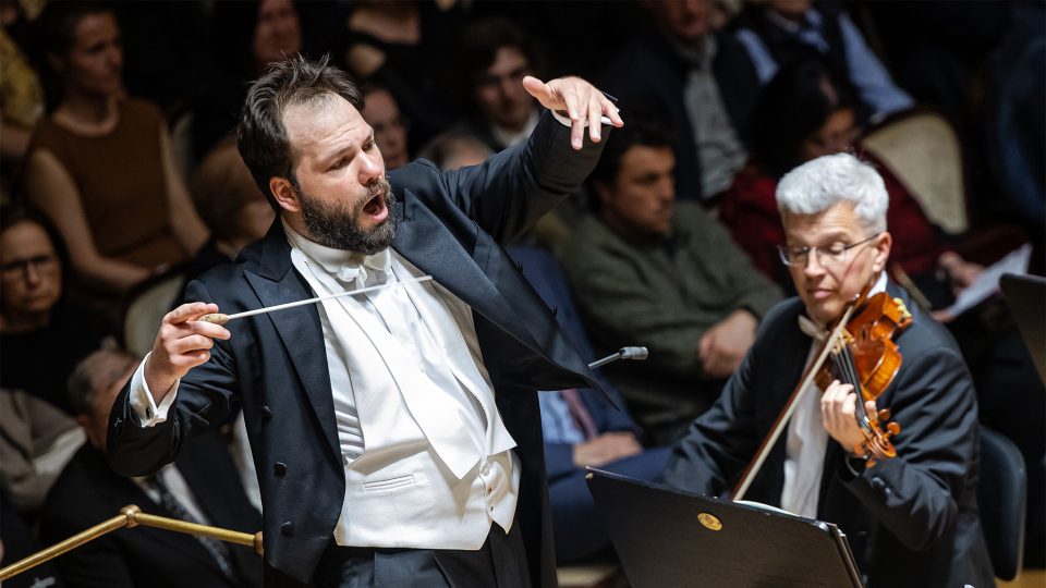 Petr Popelka (dirigent) a Symfonický orchestr Českého rozhlasu v Obecním domě