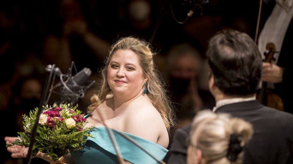 Singer Grace Durham | Fairytale night conducted by Holly Mathieson | Rudolfinum 13. 12. 2021