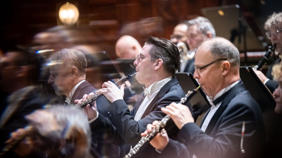 Symfonický orchestr Českého rozhlasu v Obecním domě | foto: Michal Fanta, SOČR Symfonický orchestr Českého rozhlasu v Obecním domě