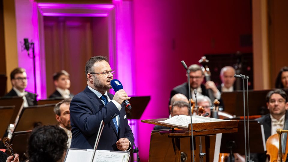 Novoroční koncert a generální ředitel Českého rozhlasu René Zavoral