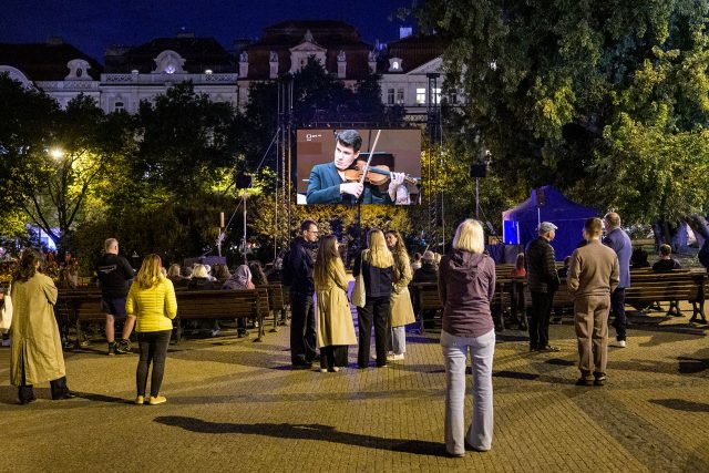 Živý přenos Zahajovacího koncertu 100. sezony na náměstí Míru