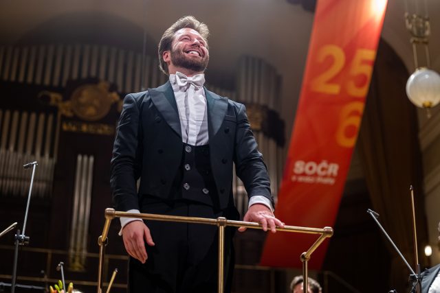 Jiří Habart (dirigent) | foto: Michal Fanta, SOČR Jiří Habart (dirigent)